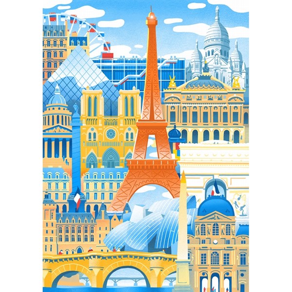 Puzzle Michele Wilson (Z59) - "Paris" - 30 pezzi