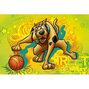 Trefl (17223) - "Scooby-Doo is making basket" - 60 pezzi
