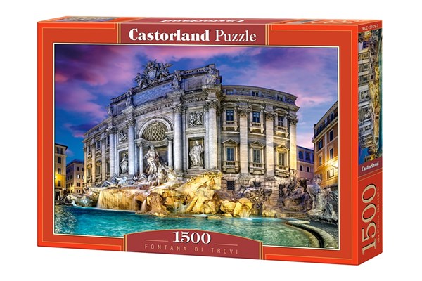 Castorland (C-151479) - "Trevi Fountain" - 1500 pezzi