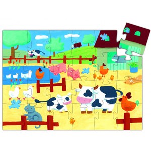 Djeco (07205) - "Cows of the Farm" - 24 pezzi