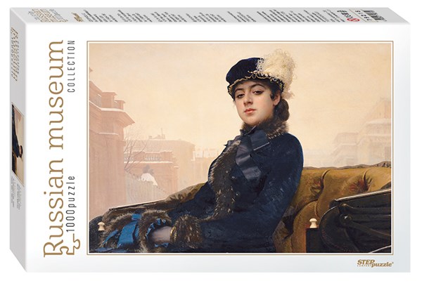 Step Puzzle (79215) - Ivan Kramskoi: "Unknown" - 1000 pezzi