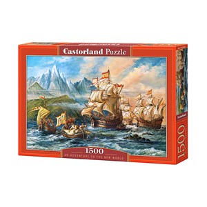 Castorland (C-151349) - "An Adventure to the New World" - 1500 pezzi