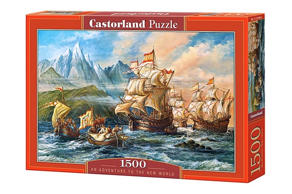 Castorland (C-151349) - "An Adventure to the New World" - 1500 pezzi