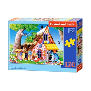 Castorland (B-13333) - "Hansel and Gretel" - 120 pezzi