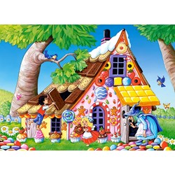 Castorland (B-13333) - "Hansel and Gretel" - 120 pezzi