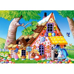 Castorland (B-13333) - "Hansel and Gretel" - 120 pezzi