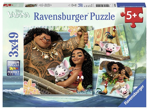 Ravensburger (08004) - "Vaiana" - 49 pezzi