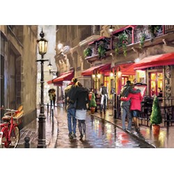 Art Puzzle (4635) - Richard Macneil: "Night Time Cafe" - 1500 pezzi
