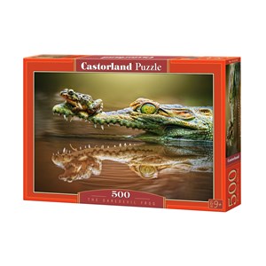 Castorland (B-52318) - "The Daredevil Frog" - 500 pezzi