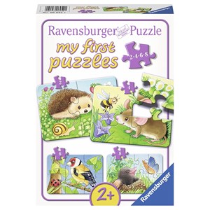 Ravensburger (06952) - "Sweet Gardeners" - 2 4 6 8 pezzi