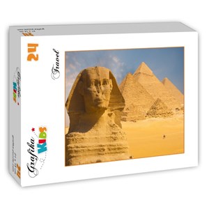 Grafika Kids (01141) - "Sphinx and Pyramids at Giza" - 24 pezzi