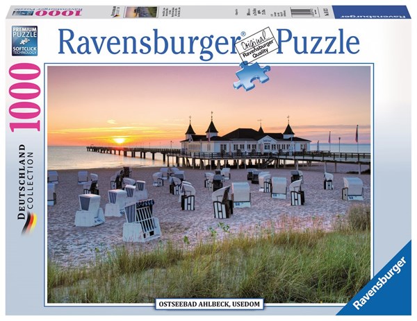 Ravensburger (19112) - "Ostseebad Ahlbeck, Usedom" - 1000 pezzi