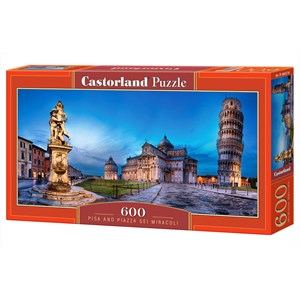 Castorland (B-060276) - "Pisa and Piazza dei Miracoli" - 600 pezzi