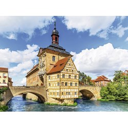 Ravensburger (13651) - "Rathaus, Bamberg" - 500 pezzi