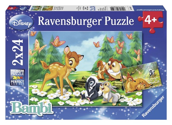 Ravensburger (08852) - "Bambi" - 24 pezzi
