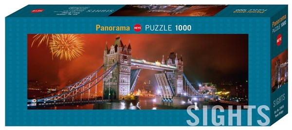 Heye (29806) - Stefanie Steinmayer: "Tower Bridge" - 1000 pezzi