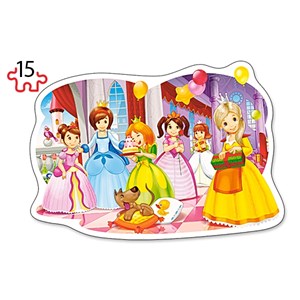 Castorland (B-020034) - "The Princess Ball" - 9 15 pezzi
