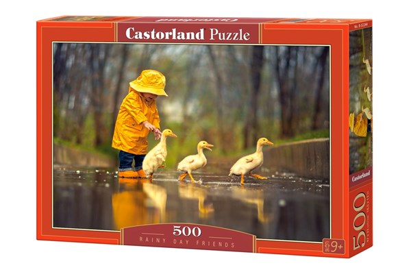 Castorland (B-52264) - "Rainy Day Friends" - 500 pezzi