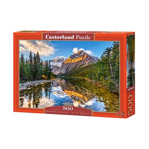 Castorland (B-52455) - "Morning Sunlight in the Rockies" - 500 pezzi
