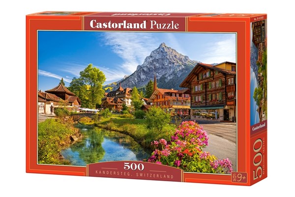 Castorland (B-52363) - "Kandersteg, Switzerland" - 500 pezzi
