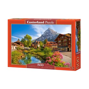 Castorland (B-52363) - "Kandersteg, Switzerland" - 500 pezzi