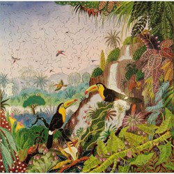 Puzzle Michele Wilson (A942-350) - Alain Thomas: "Keel-billed Toucan" - 350 pezzi