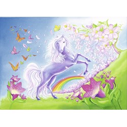 Ravensburger (09193) - "Rainbow Horses" - 24 pezzi