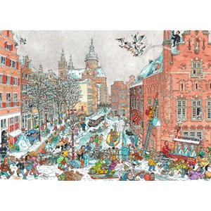Ravensburger (19789) - "Amsterdam in Winter" - 1000 pezzi