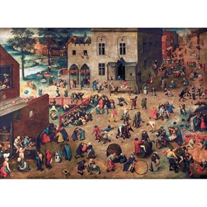 Puzzle Michele Wilson (A904-150) - Pieter Brueghel the Elder: "Children's Games" - 150 pezzi