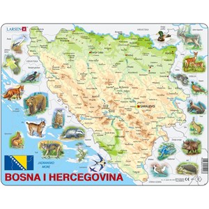 Larsen (A20) - "Bosnia and Herzegovina with Animals" - 57 pezzi