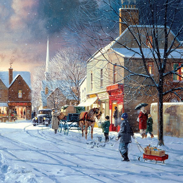 SunsOut (51208) - Douglas Laird: "Street Scene" - 1000 pezzi