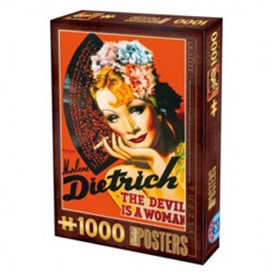 D-Toys (67555-VP10) - "Marlene Dietrich, The Devil is a Woman" - 1000 pezzi