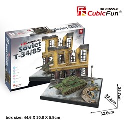 Cubic Fun (JS4202h) - "Soviet T34/85" - 213 pezzi