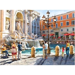 Castorland (C-300389) - Richard Macneil: "The Trevi Fountain" - 3000 pezzi