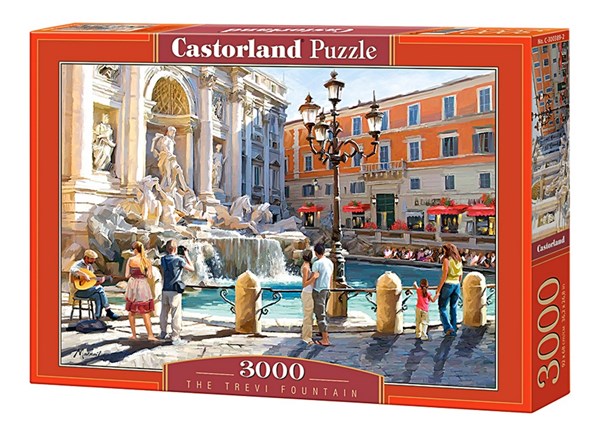 Castorland (C-300389) - Richard Macneil: "The Trevi Fountain" - 3000 pezzi