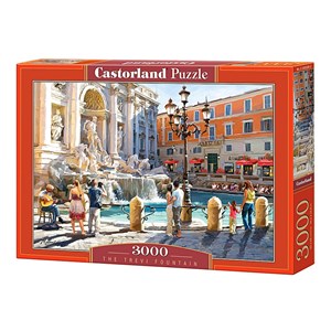 Castorland (C-300389) - Richard Macneil: "The Trevi Fountain" - 3000 pezzi