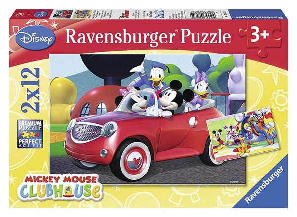 Ravensburger (07565) - "Mickey and His Friends" - 12 pezzi