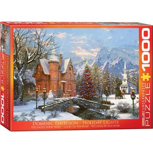 Eurographics (6000-0669) - Dominic Davison: "Holiday Lights" - 1000 pezzi