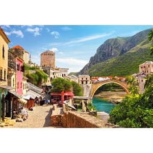 Castorland (C-151387) - "The Old Town of Mostar" - 1500 pezzi