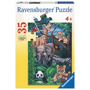 Ravensburger (08601) - "Animal Kingdom" - 35 pezzi