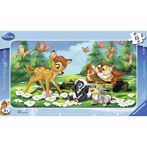 Ravensburger (06039) - "Bambi and his Friends" - 15 pezzi