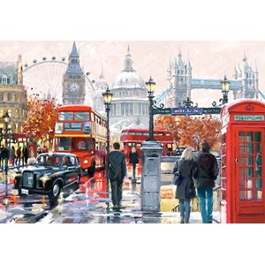Castorland (C-103140) - Richard Macneil: "London Collage" - 1000 pezzi