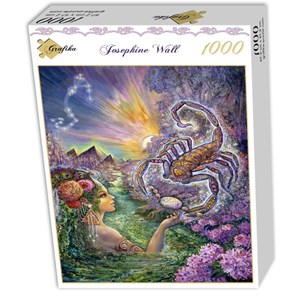 Grafika (00827) - Josephine Wall: "Zodiac Sign, Scorpio" - 1000 pezzi