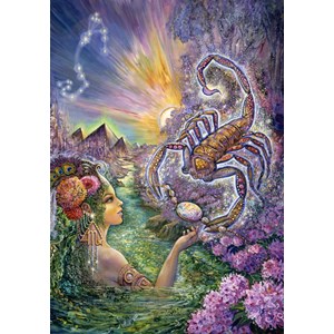 Grafika (00827) - Josephine Wall: "Zodiac Sign, Scorpio" - 1000 pezzi