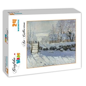 Grafika (00226) - Claude Monet: "The Magpie, 1868-1869" - 24 pezzi