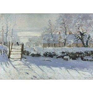 Grafika (00226) - Claude Monet: "The Magpie, 1868-1869" - 24 pezzi