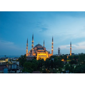 Grafika (00404) - "Blue Mosque, Turkey" - 300 pezzi