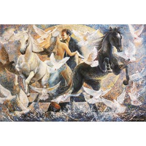 Gold Puzzle (61017) - "In the Cycle of Nature Feelings" - 2000 pezzi
