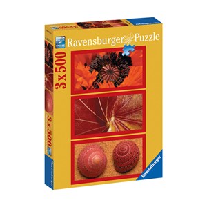 Ravensburger (16284) - "Natural Impressions in Red" - 500 pezzi