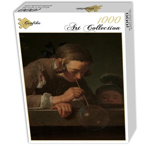Grafika (01123) - Jean-Baptiste-Siméon Chardin: "Soap Bubbles, 1739" - 1000 pezzi
